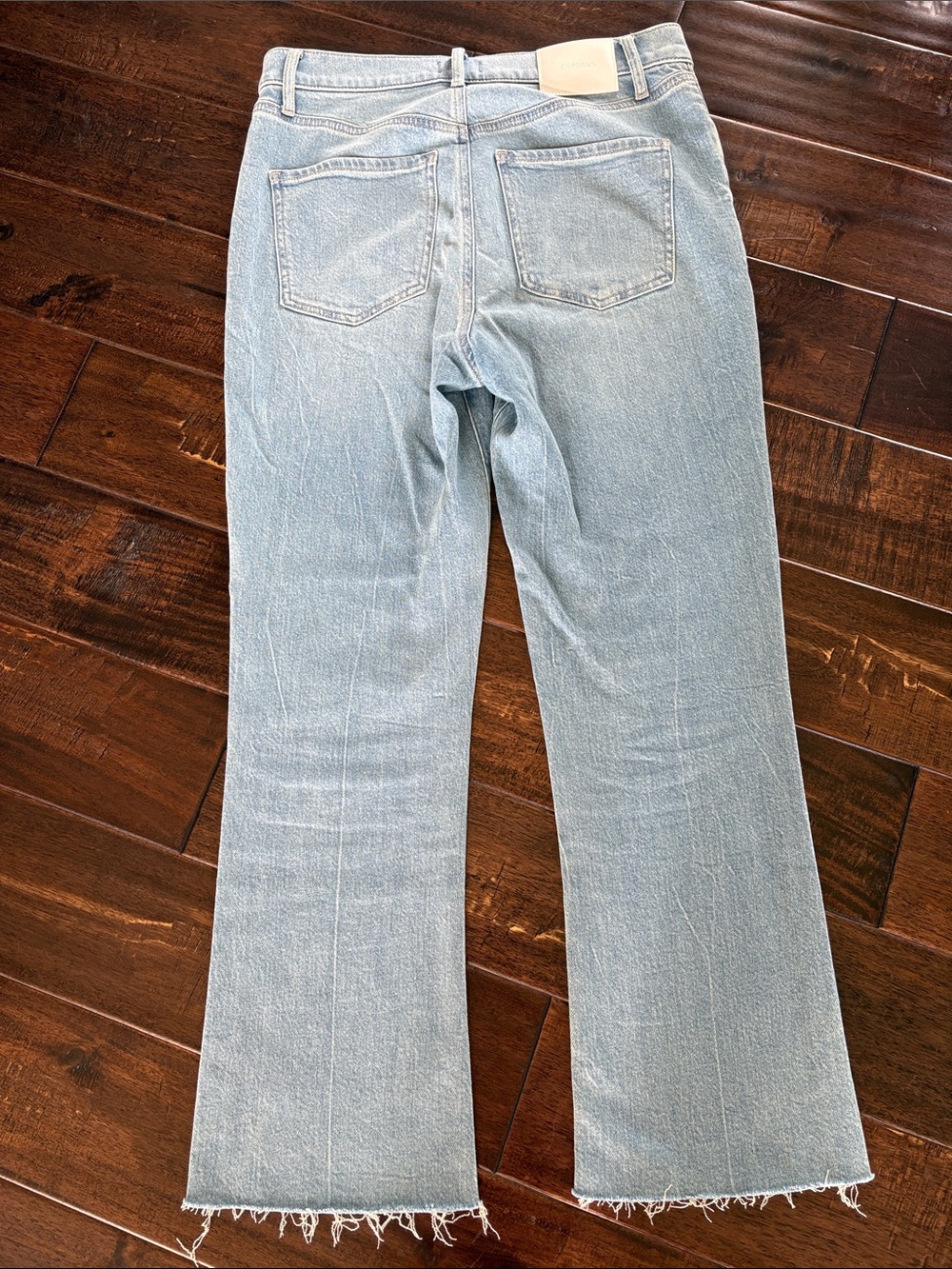 Express Light Wash Flare Jeans - Picture 6 of 7